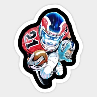 Eyeshield 21 Sena In Yusuke Murata's Style Sticker